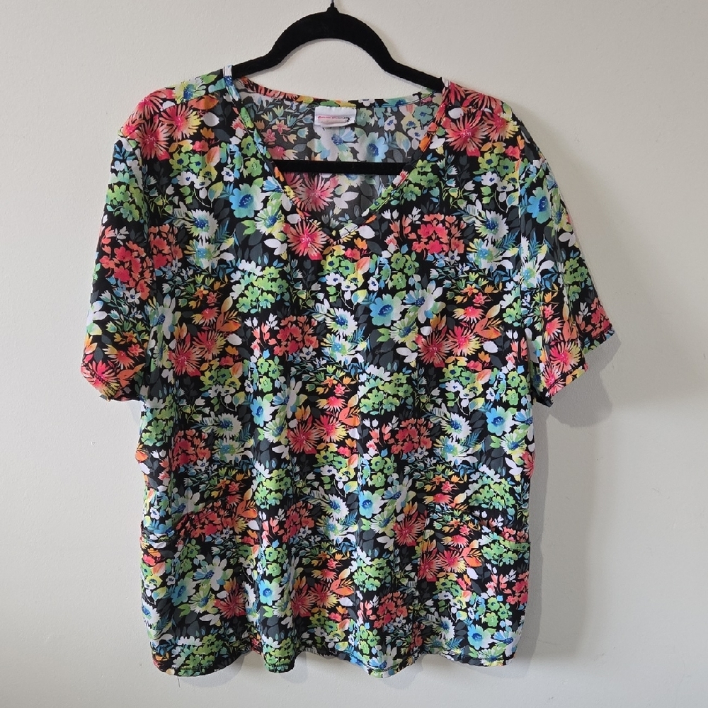 Ladies Scrub Star Scrub Top